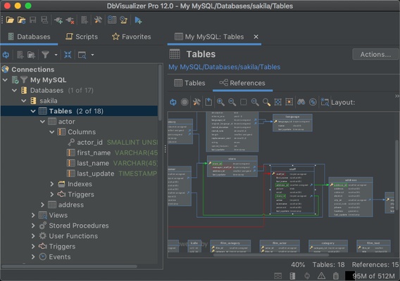 DbVisualizer screenshot 1