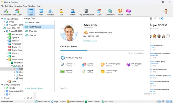 Navicat Premium screenshot 1