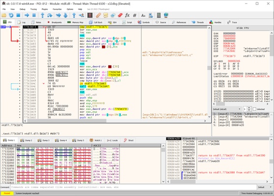 x64dbg screenshot 1