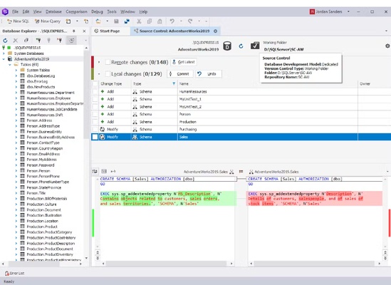 dbForge Studio for SQL Server screenshot 1
