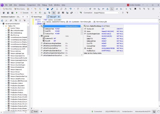 dbForge Studio for SQL Server screenshot 1