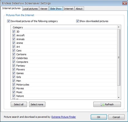 Endless Slideshow Screensaver screenshot 1