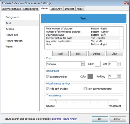 Endless Slideshow Screensaver screenshot 1