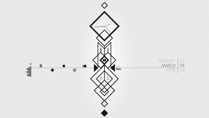 Rainmeter screenshot 1