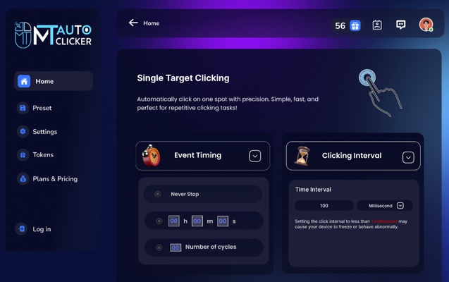 Auto Clicker - MT Auto Clicker screenshot 1