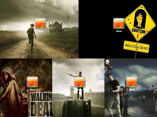 The Walking Dead Logon Screen screenshot 1