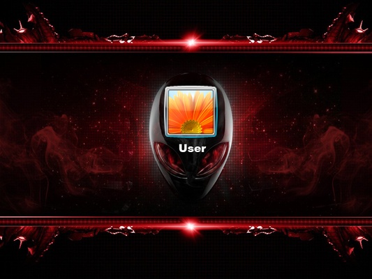 Alien Form Logon Screen screenshot 1