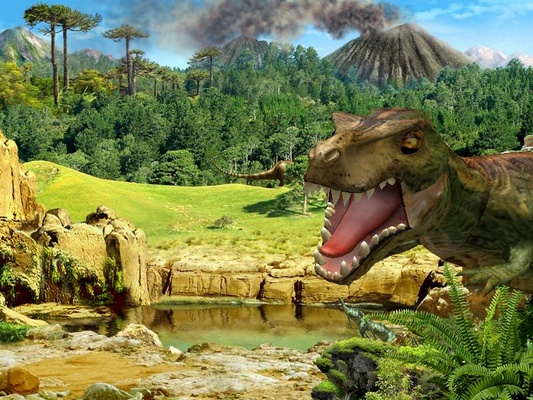 3D Dinosaurs Screensaver screenshot 1