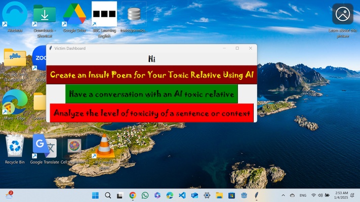 Toxic Dynamics Manager screenshot 1