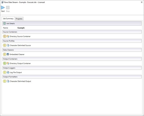Rons Data Stream screenshot 1