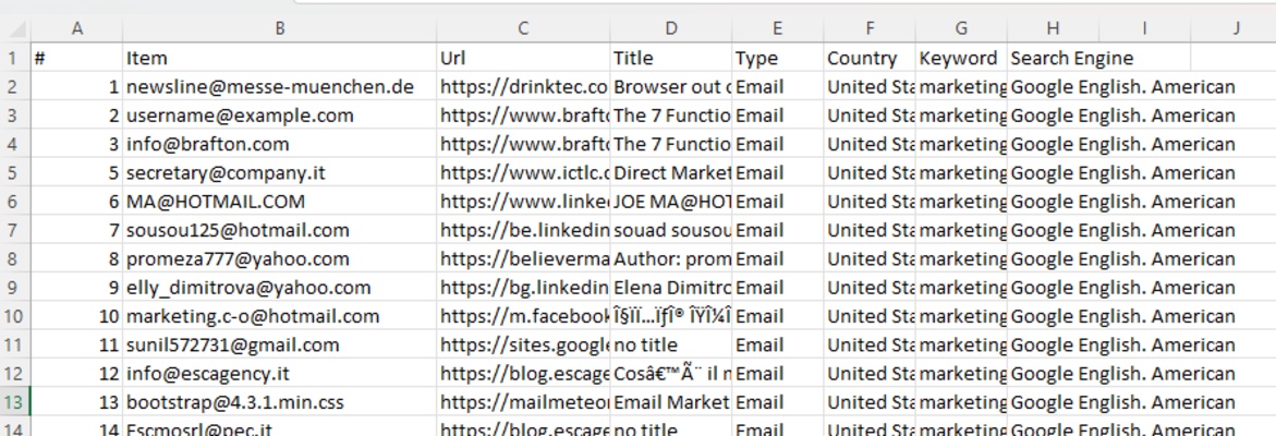 Total Email Extractor - Email Scraping Tool screenshot 1