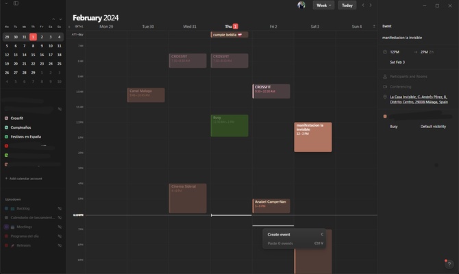 Notion Calendar screenshot 1