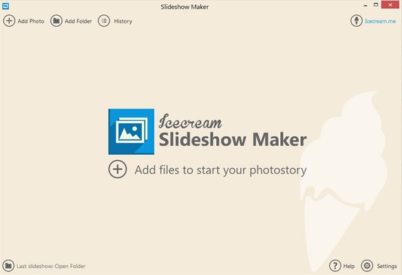 IceCream Slideshow Maker screenshot 1
