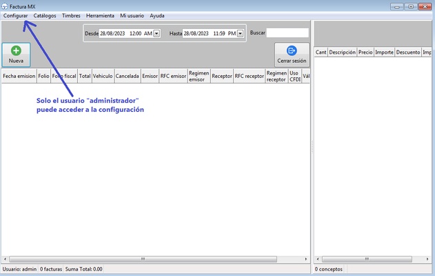 Factura MX screenshot 1