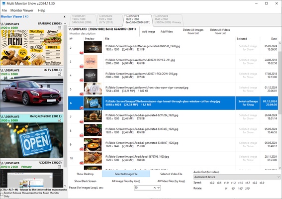 Multi Monitor Show screenshot 1