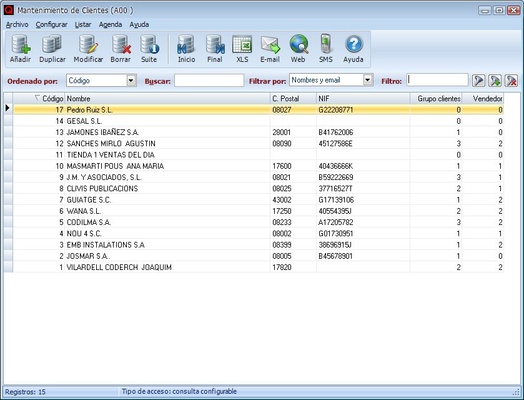 QFACWIN screenshot 1