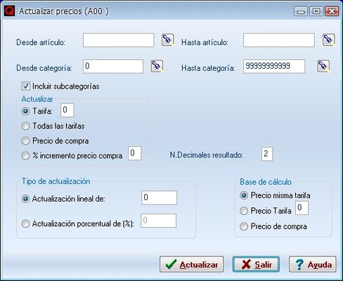 QFACWIN screenshot 1