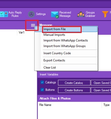 WhatSender screenshot 1