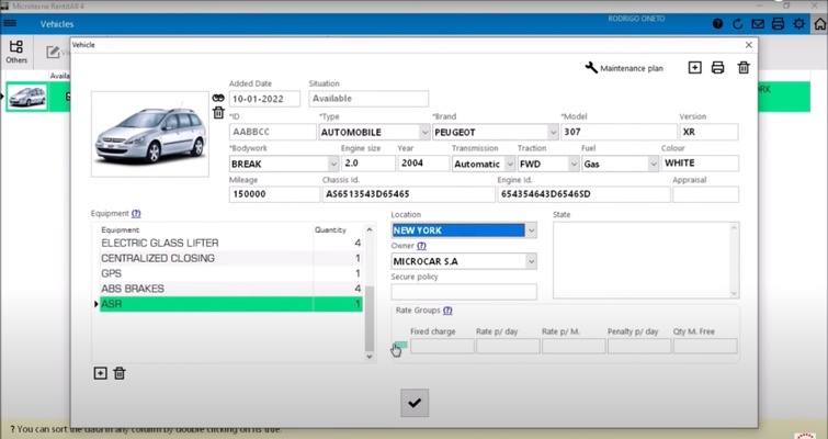 RentitAll: Software Rentacar screenshot 1