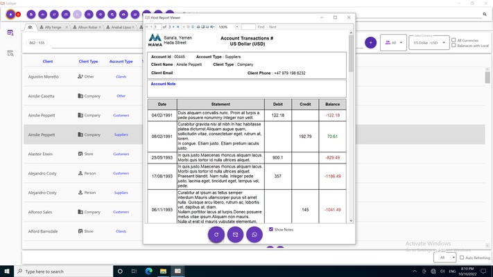 LedgerApp screenshot 1