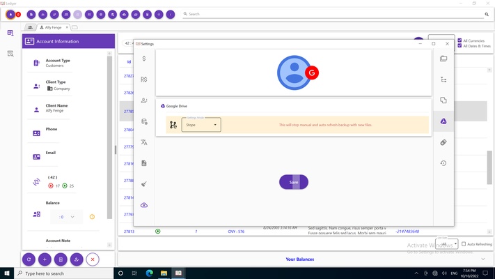 LedgerApp screenshot 1