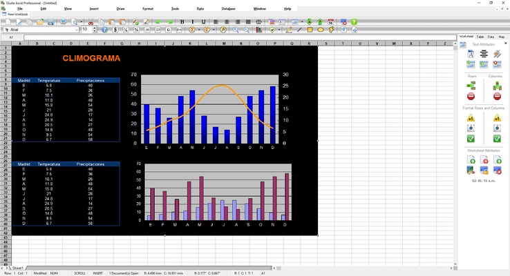 SSuite Axcel Professional Spreadsheet screenshot 1