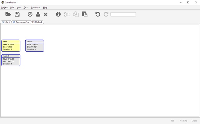 GanttProject screenshot 1