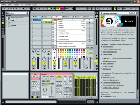 Ableton Live screenshot 1