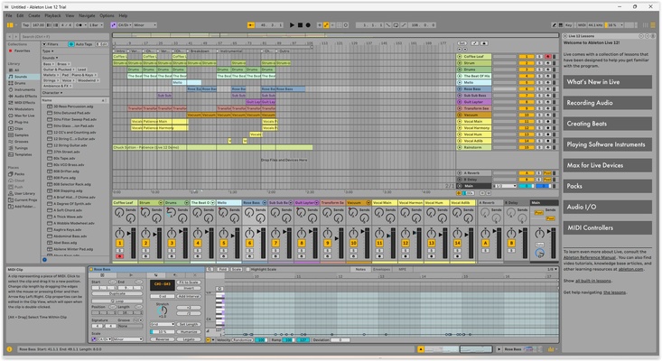 Ableton Live screenshot 1