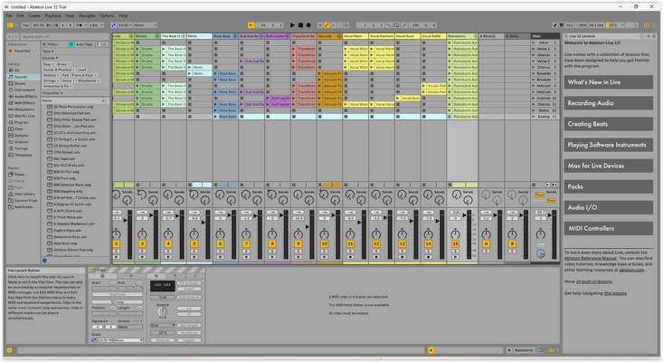 Ableton Live screenshot 1
