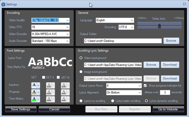 Lyric Karaoke Video Maker screenshot 1