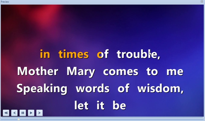 Lyric Karaoke Video Maker screenshot 1