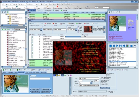 Zortam Mp3 Media Studio screenshot 1