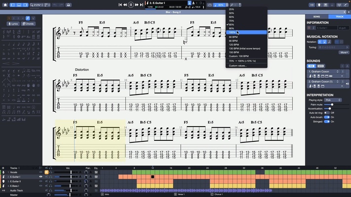 Guitar Pro screenshot 1