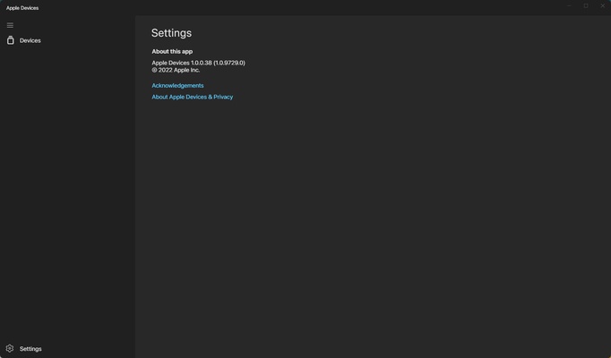 Apple Devices screenshot 1