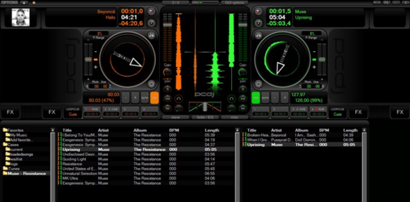 PCDJ DEX screenshot 1