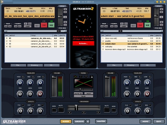 UltraMixer screenshot 1