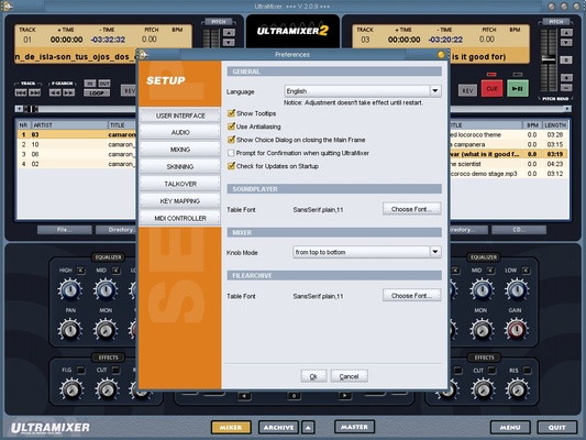 UltraMixer screenshot 1