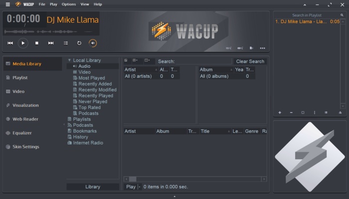 WACUP screenshot 1