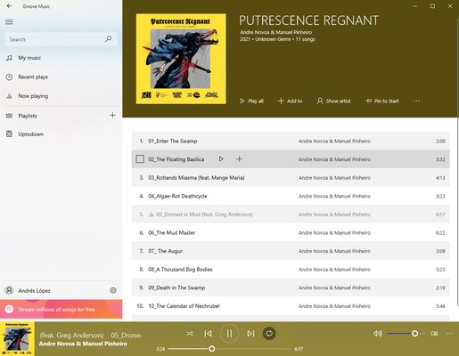 Groove Music screenshot 1