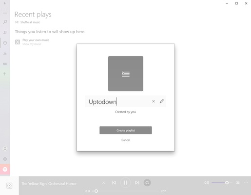 Groove Music screenshot 1