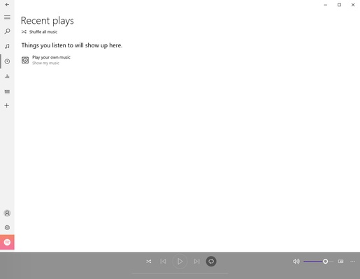 Groove Music screenshot 1