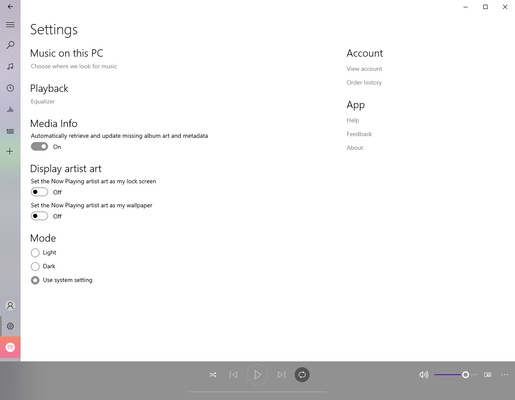 Groove Music screenshot 1