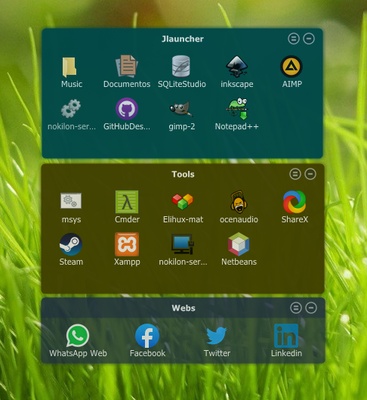 JLauncher screenshot 1