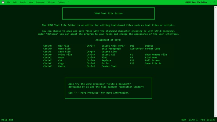 Text File Editor screenshot 1