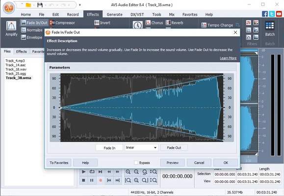 AVS Audio Editor screenshot 1