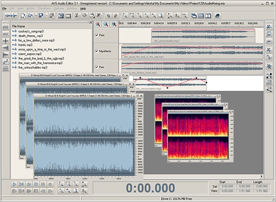 AVS Audio Editor screenshot 1
