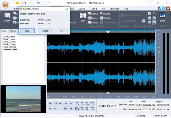 AVS Audio Editor screenshot 1