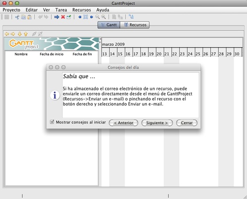 GanttProject screenshot 1