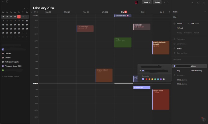 Notion Calendar screenshot 1